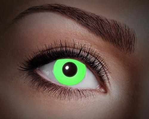 Groene UV Lenzen (1 maand)
