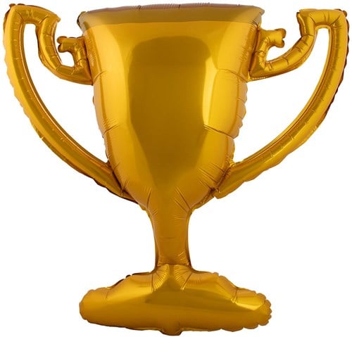 Folieballon Kampioensbeker (85x77cm)