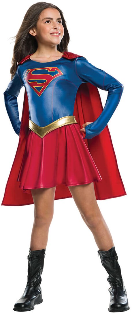 Amscan 9909328 Baby Roze Supergirl Fancy Dress Kostuum Leeftijd 6-12 Maanden, Meisjes