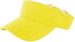 Zonneklep Neon Geel