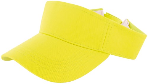 Zonneklep Neon Geel