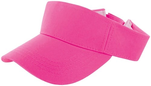 Zonneklep Neon Pink