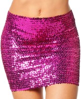 Topje/Rokje Pailletten Pink (rok)