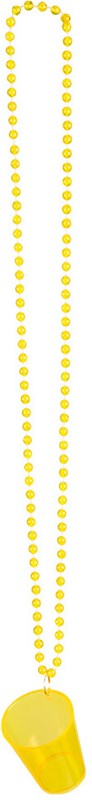 Ketting met Shotglaasje Geel (product)