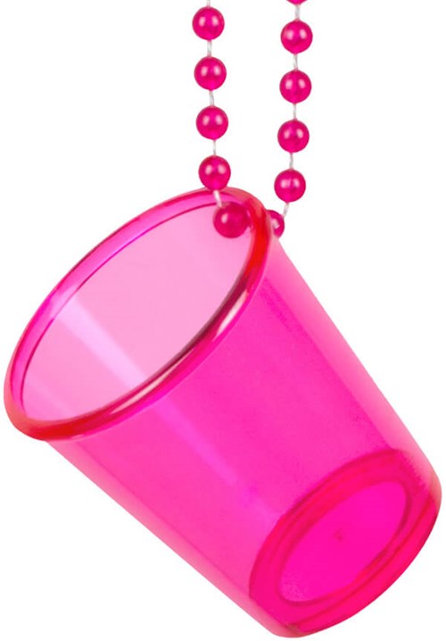 Ketting met Shotglaasje Pink (product detail)