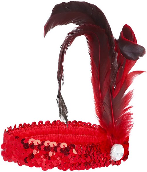 Charleston Accessoire Set Luxe - 4 dlg. (haarband)
