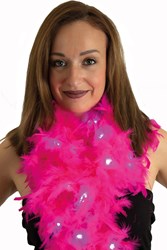Boa Pink met Licht (50gr. - 180cm)