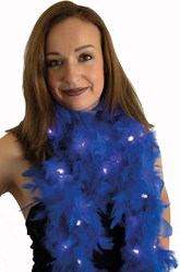 Boa Blauw met Licht (50gr. - 180cm)