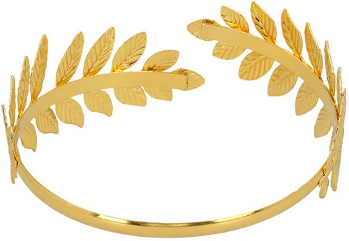 Romeinse Armband Lauwerkrans Goud (achterkant)