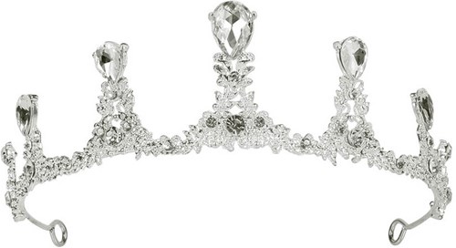 Tiara Royal Zilver Caroline (product)