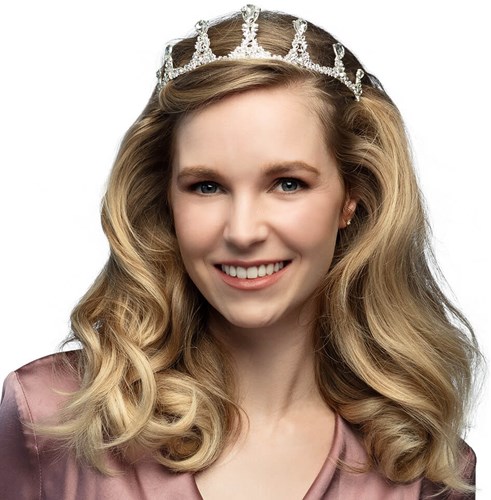 Tiara Royal Zilver Caroline