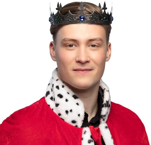 Koningskroon Royal Zilver (Metaal)