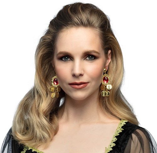 Zigeuner Oorbellen Ruby