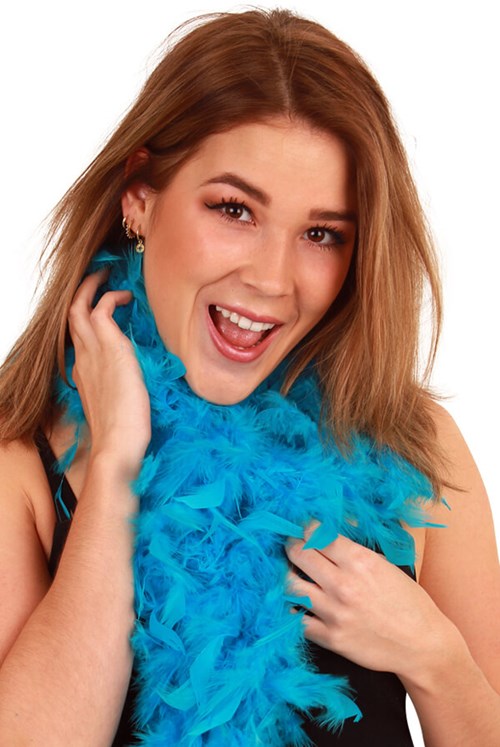Boa 50gr Turquoise (1,80m) Luxe (voorbeeld 2)