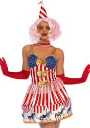 Dameskostuum Carousel Clown