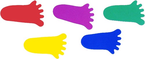 Viltstickers Voetjes
