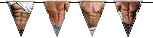 Vlaggenlijn Sexy Mannen (6m)