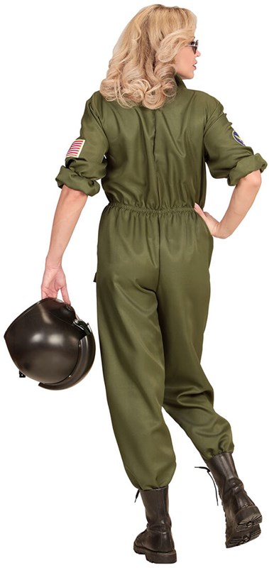 Top Gun Outfit Dames (achterkant)