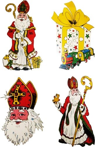 Raamdeco Sinterklaas (assorti) 
