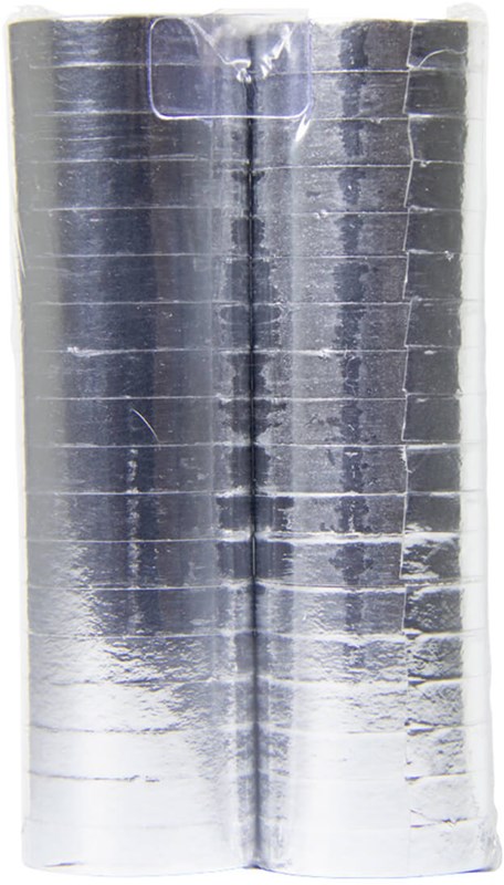Serpentine Metallic Zilver (2 rollen) (verpakking)