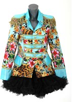 Dames Blazer Panther Flower Luxe