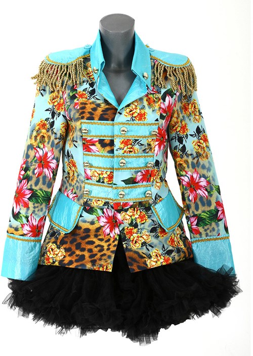 Dames Blazer Panther Flower Luxe
