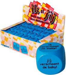 Dobbelsteen Ik verschoon Boy /