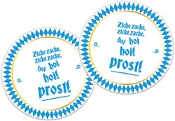 Onderzetters Oktober Bier Festival 6st - Ø13cm