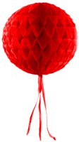 Decoratie Bol Rood 30cm