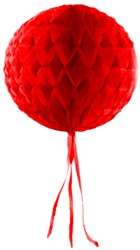 Decoratie Bol Rood 30cm