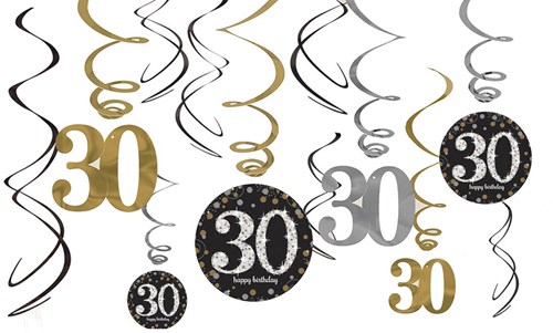 Hangdeco 30 Jaar Sparkling Celebrations