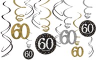 Hangdeco 60 Jaar Sparkling Celebrations