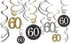 Hangdeco 60 Jaar Sparkling Celebrations