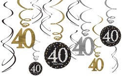 Hangdeco 40 Jaar Sparkling Celebrations