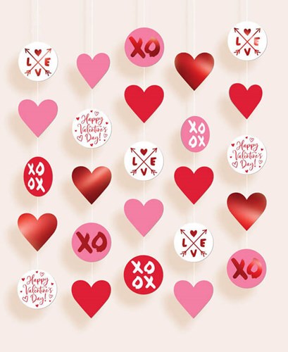 Hangdeco Happy Valentines Day (5st)