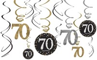 Hangdeco 70 Jaar Sparkling Celebrations