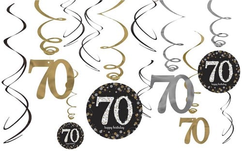 Hangdeco 70 Jaar Sparkling Celebrations
