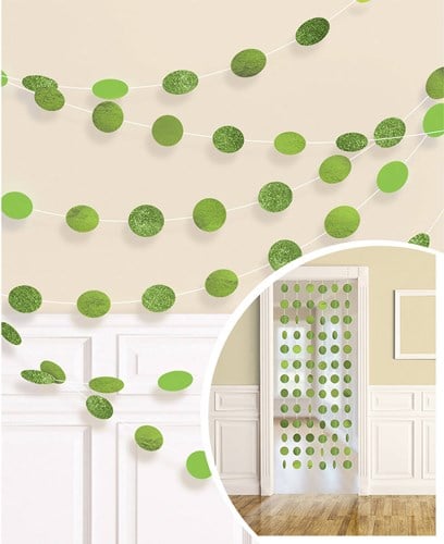 Dot Hangdecoratie Groen (6st)