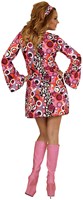 Jurkje Disco Seventies Funky Flowers (achterkant)