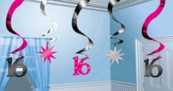 Hangdeco Swirl Sweet 16 (5st)