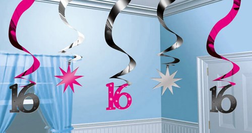 Hangdeco Swirl Sweet 16 (5st)