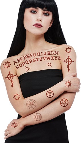 Halloween Satanische Tattoos 