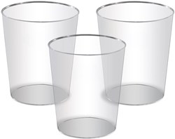Shotglaasjes Transparant 20st