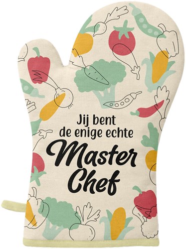 Ovenhandschoen "Masterchef"