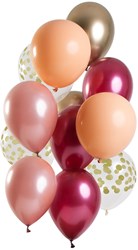 Ballonnen Rich Ruby 12st. (30cm)