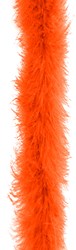 Boa Marabou Oranje - 180cm