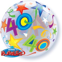 Bubble Ballon 40 Stars