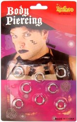 Piercings 8st.