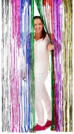 Deurgordijn Folie 2x1mtr Multi