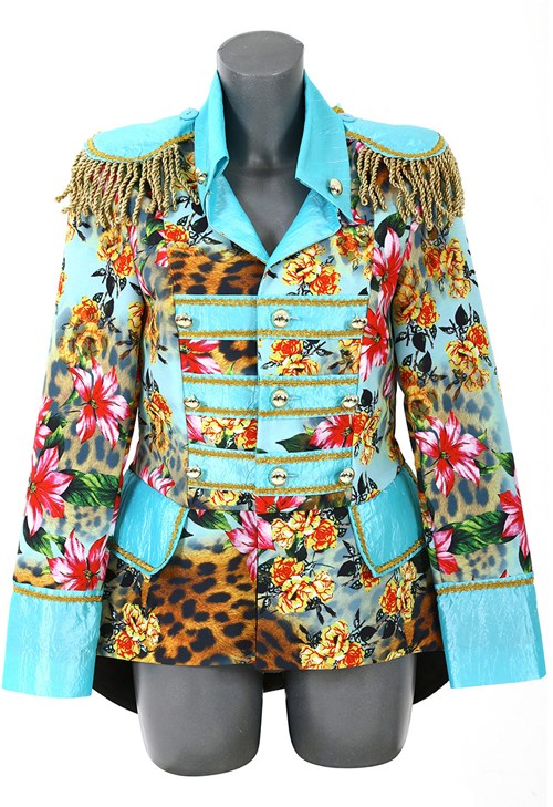 Dames Blazer Panther Flower Luxe-2